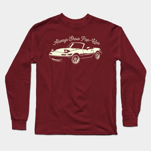 Always Show Pop-Ups Long Sleeve T-Shirt by Trendsdk